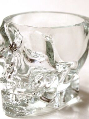 Pair of Crystal Head Vodka 2oz Shot Glasses